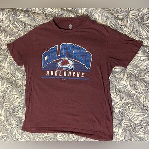 Colorado Avalanche NHL Maroon T-Shirt